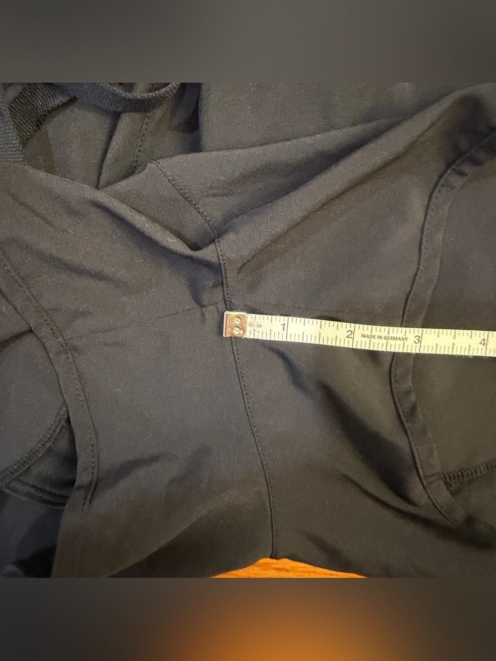 JoyLab Black High Waisted Shorts Pleated Sides and Pockets - Size Medium - Picture 4 of 6